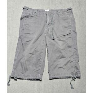 North Face Pants Womens Medium Small Capri Outdoor Pockets Drawstring Activewear